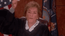 Judge Judy Brilliant GIF - Judge Judy Brilliant Use Your Head GIFs