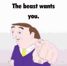 The Beast Wants You Larry GIF - The Beast Wants You Larry GIFs