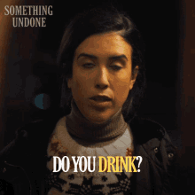 Do You Drink Officer Puddester GIF - Do You Drink Officer Puddester Something Undone GIFs
