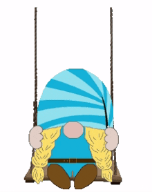 swinging gnome