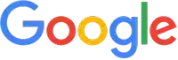 the google logo is written in a variety of colors .