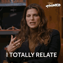 I Totally Relate Lake Bell GIF - I Totally Relate Lake Bell Stay Tooned GIFs