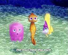Finding Nemo He Touched The Butt GIF