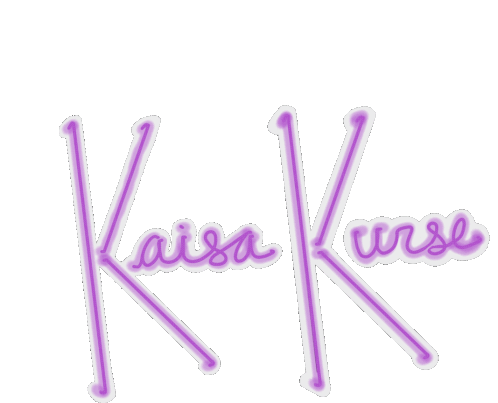 Kaisa Kurse Neon Sticker - Kaisa Kurse Neon Stickers