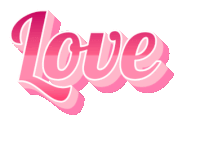 Letras Love Sticker