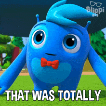 That Was Totally Awesome Blue GIF - That Was Totally Awesome Blue Blippi Wonders - Educational Cartoons For Kids GIFs