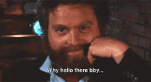 Why Hello There Bby GIF - Baby Hey Baby Flirt GIFs