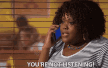 You Are Not GIF - You Are Not Listening GIFs