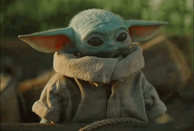 The Mandalorian Baby Yoda GIF - The Mandalorian Baby Yoda Star Wars ...