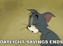 Tom And Jerry Daylight Savings GIF - Tom And Jerry Daylight Savings End Of Daylight Savings GIFs