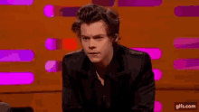 Harry Styles Breath Out GIF - Harry Styles Breath Out Sigh GIFs