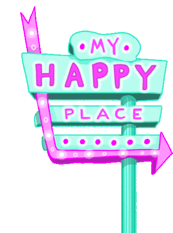 Happy Place Find You Sticker - Happy Place Find You Arrow Stickers