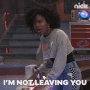 Im Not Leaving You Riele Downs GIF - Im Not Leaving You Riele Downs Charlotte Page GIFs