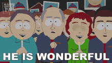 He Is Wonderful He Is Wonderful South Park GIF - He Is Wonderful He Is Wonderful South Park Trapped In The Closet GIFs