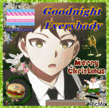 Goodnight Hajime Hinata GIF - Goodnight Hajime Hinata Sdr2 GIFs