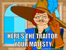 Heres The Traitor Your Majesty Zelda Cdi GIF - Heres The Traitor Your Majesty Zelda Cdi Zelda GIFs