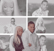 Nicki Minaj Hug GIF - Nicki Minaj Hug Chris Brown GIFs