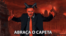 Abraca O Capeta Devil GIF - Abraca O Capeta Devil Demonio GIFs