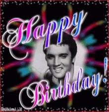 Happy Birthday Elvis Presley GIF