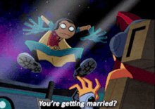 Teen Titans Robin GIF - Teen Titans Robin Youre Getting Married GIFs