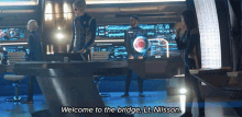 welcome to the bridge lt nilsson standing by captain nilsson star trek discovery welcome captain this is the bridge