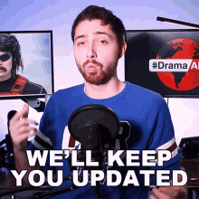 Well Keep You Updated Willy Mac GIF - Well Keep You Updated Willy Mac Dramaalert GIFs