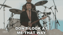 Dont Look At Me That Way The Regrettes GIF - Dont Look At Me That Way The Regrettes Coachella GIFs