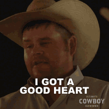 I Got A Good Heart Ethan Treadwell GIF - I Got A Good Heart Ethan Treadwell Ultimate Cowboy Showdown GIFs