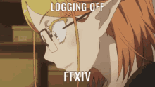Logging Off Ffxiv GIF - Logging Off Ffxiv Isekai Ojisan GIFs