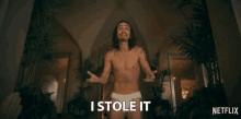 I Stole It Klaus Hargreeves GIF - I Stole It Klaus Hargreeves Robert Sheehan GIFs