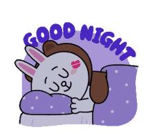 buenas noches good night bedtime kiss cute