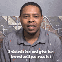 the studio racist borderline racist racism black man
