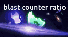 blast counter ratio