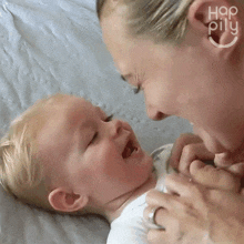Playing With My Baby Happily GIF - Playing With My Baby Happily Tickling My Baby GIFs