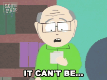 It Cant Be Herbert Garrison GIF - It Cant Be Herbert Garrison South Park GIFs