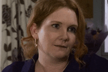 Fiz Interested And Moving Her Head Sideways Coronation Street GIF - Fiz Interested And Moving Her Head Sideways Coronation Street Corrie GIFs
