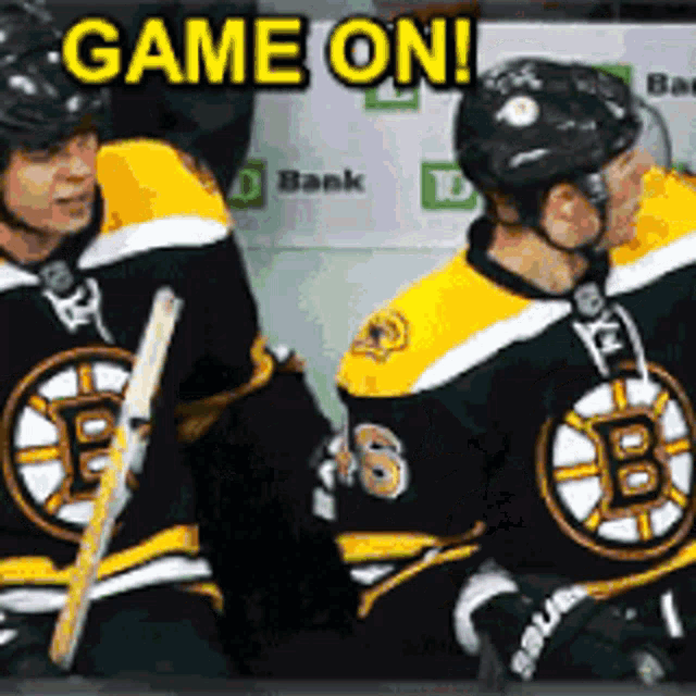 Boston Bruins - Let's get it started! Here we go, Boston