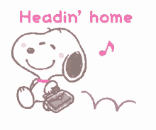 Headin Home Snoopy GIF - Headin Home Snoopy GIFs