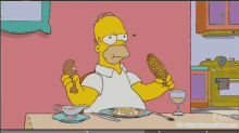 Homer Versus Fly - The Simpsons GIF - The Simpsons Fly Homer Simpson GIFs