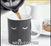 Coffee Mug Waking Up GIF - Coffee Mug Waking Up Good Morning GIFs
