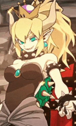 Bowsette Princess Bowsette GIF - Bowsette Princess Bowsette Super Crown -  Discover & Share GIFs
