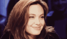 Angelina Jolie Smile GIF - Angelina Jolie Smile Ok GIFs