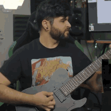 Playing Guitar Andrew Baena GIF