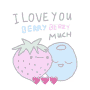 Love I Love You GIF - Love I Love You Love You Berry Berry Much GIFs