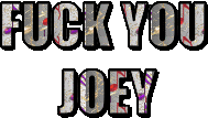Fuck Joey Fu Sticker - Fuck Joey Fu Fuck You Stickers