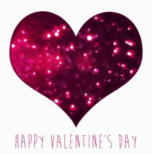 Happy Valentines Dat Glitter Hearts GIF - Happy Valentines Dat Glitter Hearts GIFs