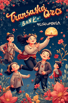 a poster for transaka qros bank museumbola