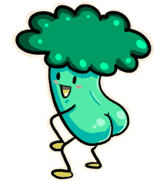broccoli butt dance dancing happy party