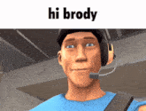 Tf2 Hi Brody GIF - Tf2 Hi Brody Scout GIFs