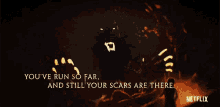 Youve Run So Far And Still Your Scars Are There Cursed GIF